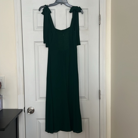 Vintage Reformation TWILIGHT Dress in Emerald Green, US 4 - Picture 4 of 5